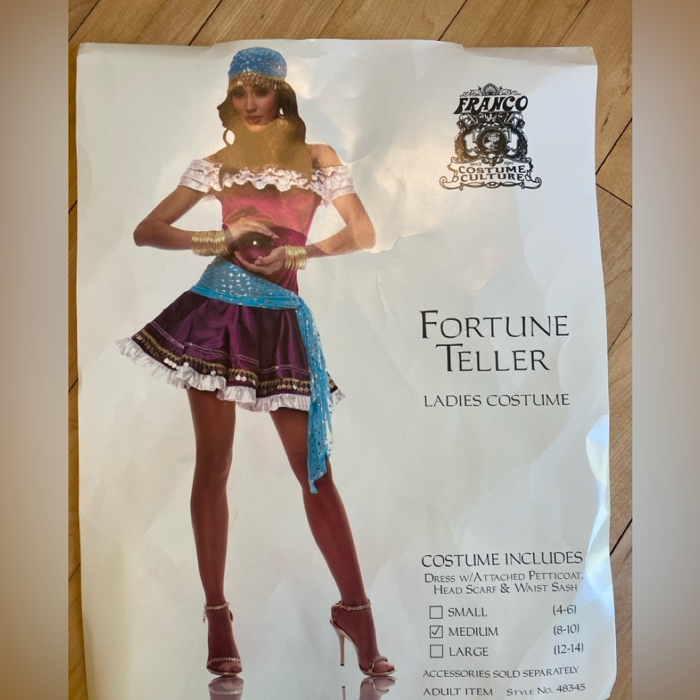 Costume NWT Fortune teller